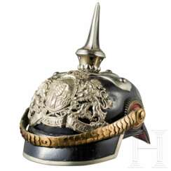 Helm M 1886 für Offiziere der berittenen Truppen