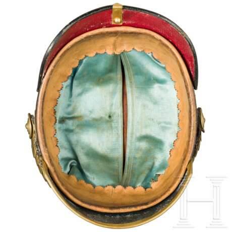 Helm für Offiziere der Feldartillerie, um 1900 - Foto 6