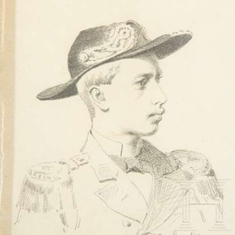 Prinz Heinrich von Preußen (1862 – 1929) - Portraitzeichnung von Fedor Encke - photo 2