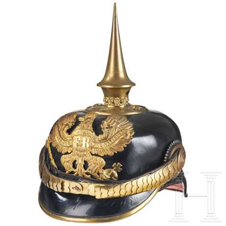 A Prussian Spiked Helmet for Officers of the Infantry - Foto 1