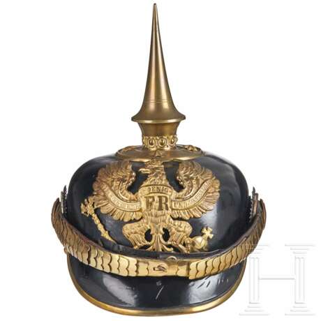 A Prussian Spiked Helmet for Officers of the Infantry - фото 2
