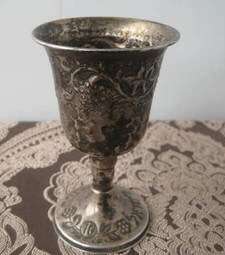 Ритуальный серебряный стакан - фото 1