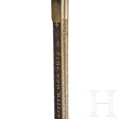 Schwerer Damastsäbel für Offiziere der Kavallerie, datiert 1888/89 - фото 5