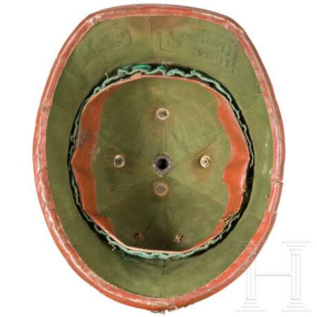 Helm zur Tropenuniform für Offiziere der Schutztruppe, um 1905 - Foto 3