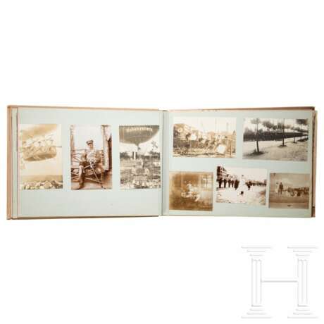 Vier beschriftete Fotoalben, 1. Weltkrieg (Offizier im IR 368) - photo 7