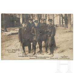 Manfred von Richthofen (1892 - 1918) - Foto-Ansichtskarte (W. Sanke 511) mit Widmung