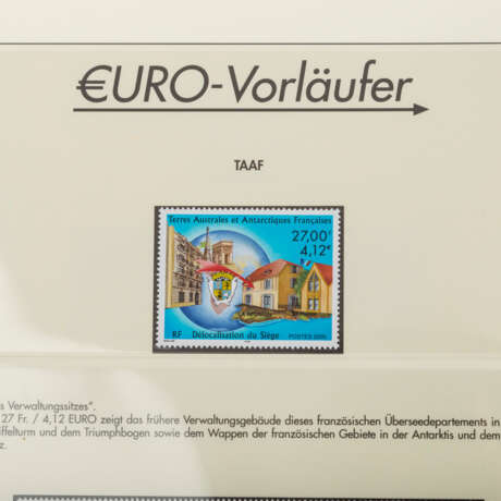 Sammlung der ersten Euro Marken, - фото 6