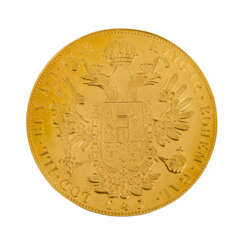 Österreich / Gold - 4 Dukat Franz Joseph 1915 NP,