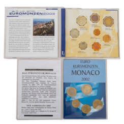 San Marino und Monako - jeweils Kursmünzen zu