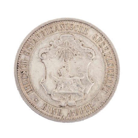 Deutsch Ostafrikanische Handelsgesellschaft - 1 Rupie 1890, - Foto 2