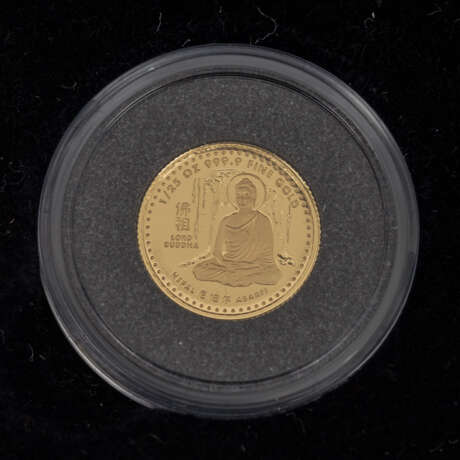 22 Kleinste Goldmünzen der Welt! - ca. 27 Gramm fein, - Foto 6