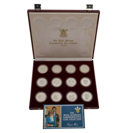 The Royal Marriage Commemorative Coin Collection 1981, - photo 1