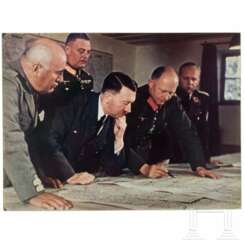 Walter Frentz (1907 - 2004) - color photograph from the führer's headquarters in 1942