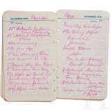 Hermann Göring - Ringbuchseiten aus seinem persönlichen Kalender für die Monate Oktober bis Dezember 1942 - фото 2