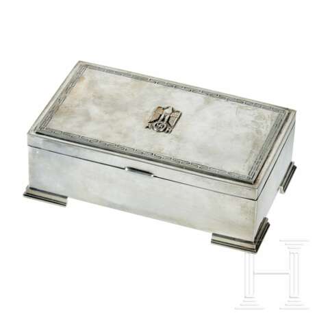 Adolf Hitler – a Cigarette Box from his Personal Silver Service - фото 1