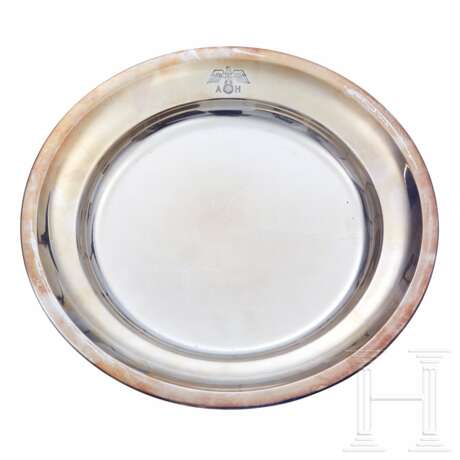 Adolf Hitler – a round serving platter from his Personal Silver Service - фото 1