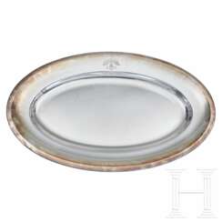 Adolf Hitler – a Large Oval Serving Tray from his Personal Silver Service