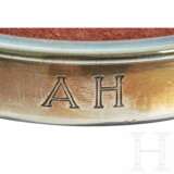 Adolf Hitler – a Beverage Coaster from his Personal Silver Service - фото 4