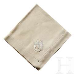 Adolf Hitler – a Napkin from Informal Personal Table Service