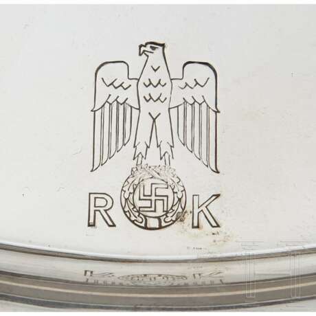 Adolf Hitler – a Serving Tray from the Neue Reichskanzlei, Berlin Silver Service - photo 3