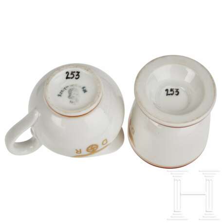 Deutsche Reichsbahn – a Milk Jug, Egg Cup and Napkin Ring from Silver Service - фото 3