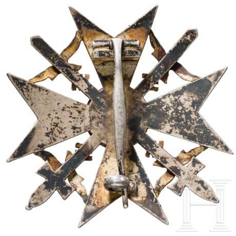 Spanienkreuz in Silber mit Schwertern - Foto 2