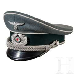 A visor cap for officers of the army, Infantry