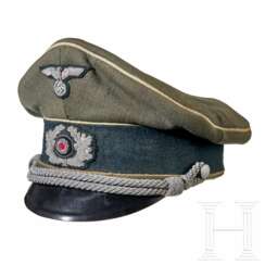 A visor cap for officers of the army, Infantry