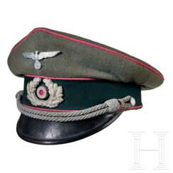 A visor cap for officers of the army, Panzer