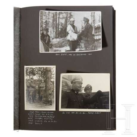 SS-Standartenführer Walter Harzer - zwei Alben mit etwa 110 Fotos - Foto 4