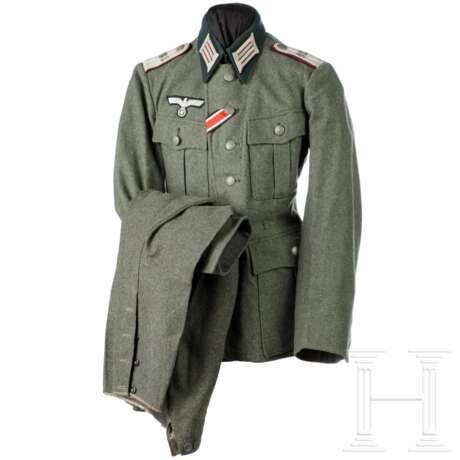 Uniformensemble für einen Leutnant im Nebelwerfer-Regiment 71 (Tropen) - Foto 13