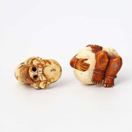 Zwei Netsuke. JAPAN, 1900-1945 - photo 5