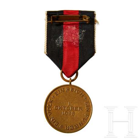 Allach-Ehrenpreisteller, Polizei-Schiführer-Abzeichen und weitere Auszeichnungen eines Gendarmerie-Offiziers - Foto 3