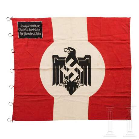 Fahne des NS-Reichsbundes für Leibesübungen (NSRL) der Post Sport Gemeinschaft St. Ingert - фото 1
