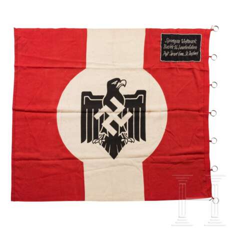 Fahne des NS-Reichsbundes für Leibesübungen (NSRL) der Post Sport Gemeinschaft St. Ingert - photo 2