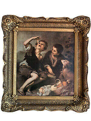 Bartolome Esteban Murillo "Die Pastetenesse“ Bartolomé Esteban Murillo (1617 - 1682) Toile Peinture à l'huile Période antique 1617-1682 - photo 1