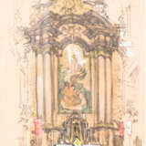 STIRNER, KARL (Rosenberg/Ellwangen 1882-1943), "Kircheninterieur", - photo 1