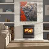 “Bison” Canvas Oil paint Realist Everyday life 2020 - photo 2