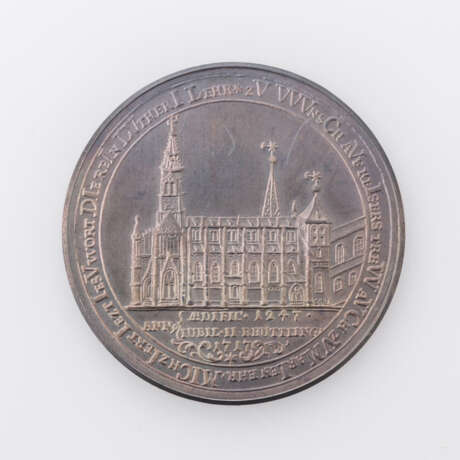 Konvolut von zwei Medaillen, ca. 139g Feinsilber - Foto 3