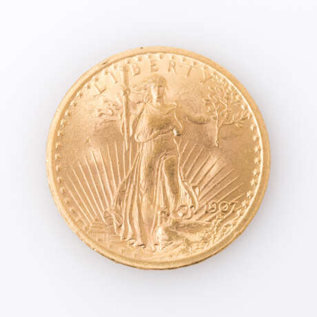 USA/GOLD - 20 Dollars 1907 - фото 1