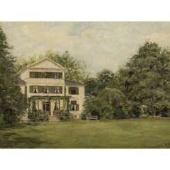 MONOGRAMMIST E. F. (Maler/in 19./20. Jahrhundert), "Gut Lauenburg",