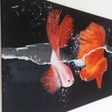 “The beauty of the underwater world” Canvas Acrylic paint Postmodern Marine 2020 - photo 1