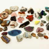 Mineralien, Farbsteine, Fossilien, Sammlung - photo 2
