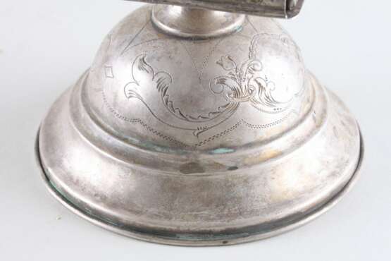 “Candle holder for abdaly 800 test.” Silver Mixed media Austria 1867-1922 г. - photo 4