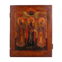 Икона «Собор трех святителей»