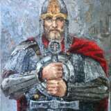 “Russian warrior” Canvas Oil paint Impressionist 2019 - photo 1