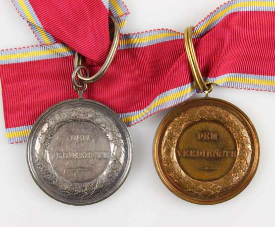 Silberne und Bronzene Verdienstmedaille - photo 3