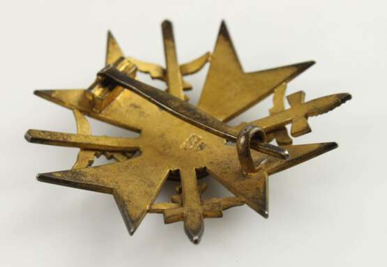 Spanienkreuz in Gold mit Schwertern - Foto 4