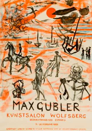 Max GUBLER (1898-1973) - Foto 1