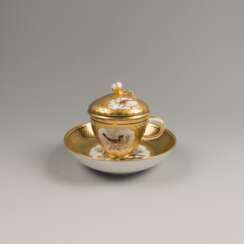 A couple of tea f-ka Gardner , late 18th-early 19th century 